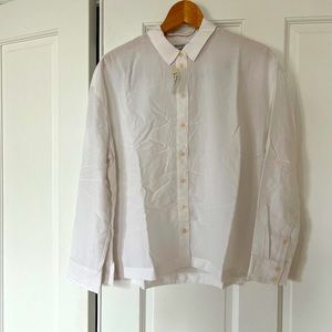 NWT Madewell classic white shirt size small